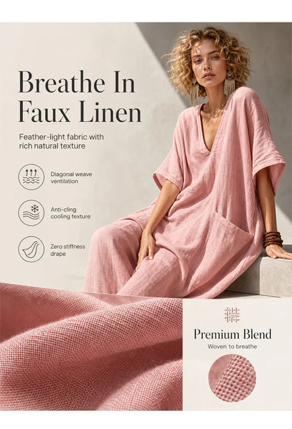 Sabina Saluzzo™ Breathable Summer Jumpsuit for Effortless Style