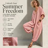 Sabina Saluzzo™ Breathable Summer Jumpsuit for Effortless Style