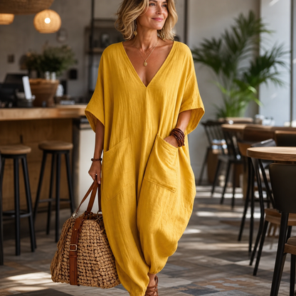 Sabina Saluzzo™ Breathable Summer Jumpsuit for Effortless Style