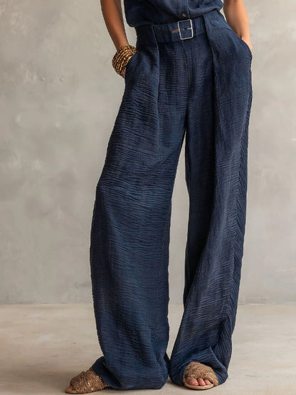 Sabina Varallo™ Belted Utility Jumpsuit for Effortless Style