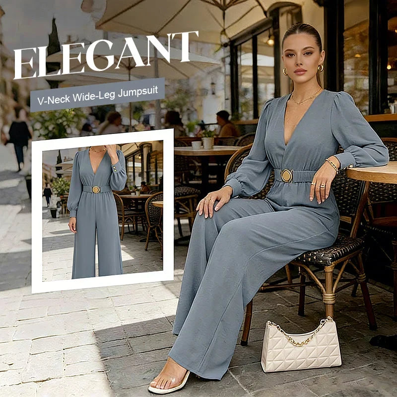 Sabrina Elegant V Flattering One-Piece Dress - main product view