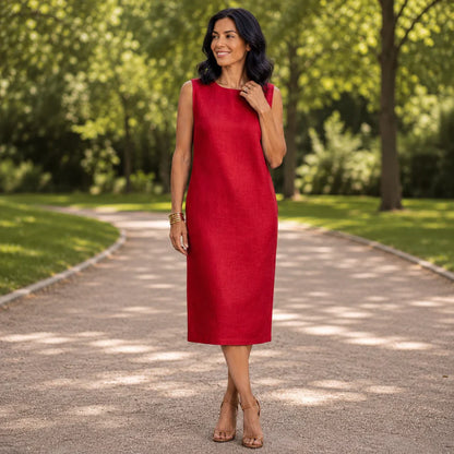 Sabrina Sirianni™ Elegant Midi Dress for Effortless Style