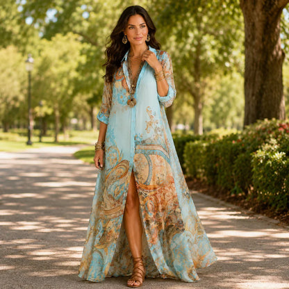 Sabrina Sirianni™ Elegant Midi Dress for Effortless Style