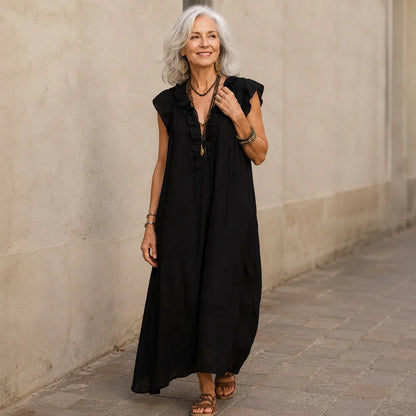 Sabrina Sirianni™ Elegant Midi Dress for Effortless Style