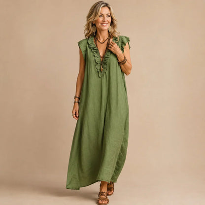 Sabrina Sirianni™ Elegant Midi Dress for Effortless Style
