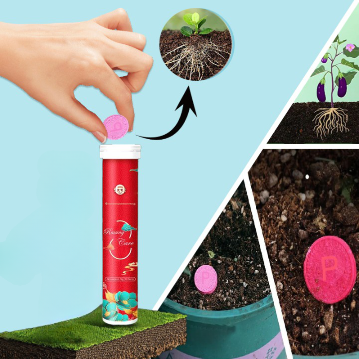 VegiBloom™ Natural tablets for growing plants