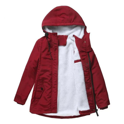 Samuela Nobile™ Quilted Winter Jacket with Hood for Chic Warmth