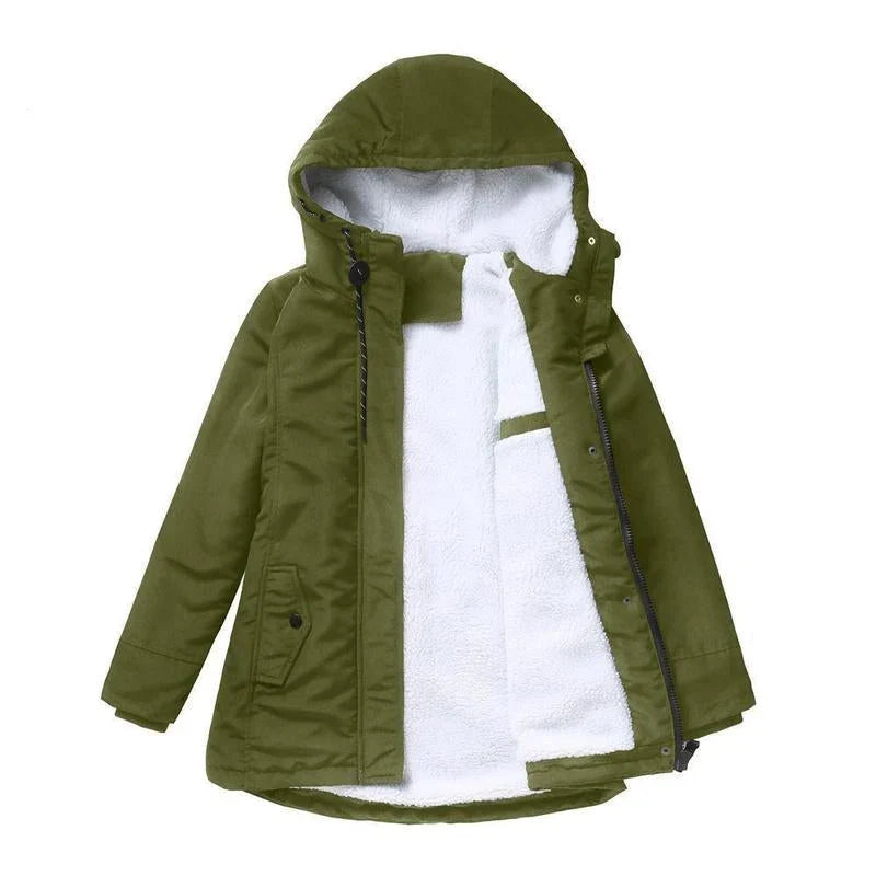 Samuela Nobile™ Quilted Winter Jacket with Hood for Chic Warmth