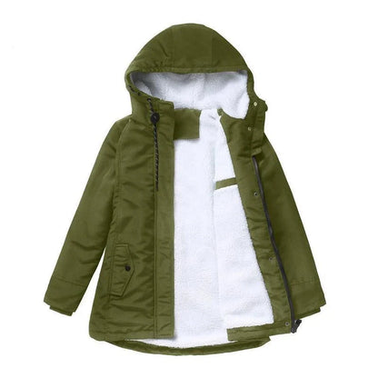 Samuela Nobile™ Quilted Winter Jacket with Hood for Chic Warmth