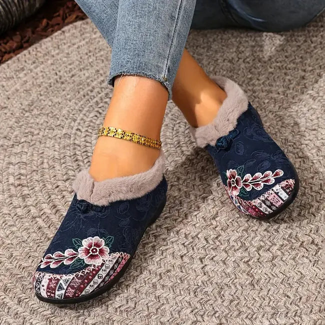 Scolastica Emiliani™ Floral Slip On Shoes for Everyday Comfort