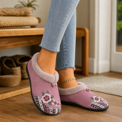 Scolastica Emiliani™ Floral Slip On Shoes for Everyday Comfort