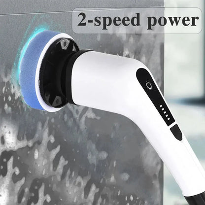 ScrubTech Pro™ Electric Scrub Brush for Fast, Strain-Free Cleaning