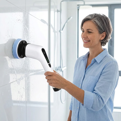 ScrubTech Pro™ Electric Scrub Brush for Fast, Strain-Free Cleaning