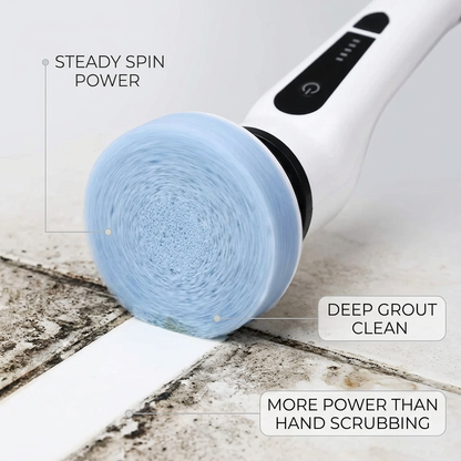 ScrubTech Pro™ Electric Scrub Brush for Fast, Strain-Free Cleaning