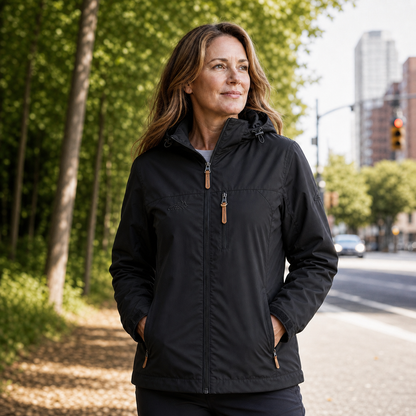 Secondina Volpe™ Lightweight Hooded Jacket for Everyday Adventures