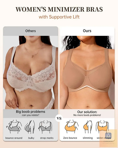 Selina Vaire™ Elegant Full Coverage Minimizer Bra