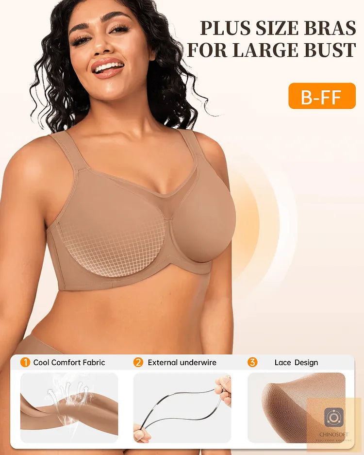 Selina Vaire™ Elegant Full Coverage Minimizer Bra