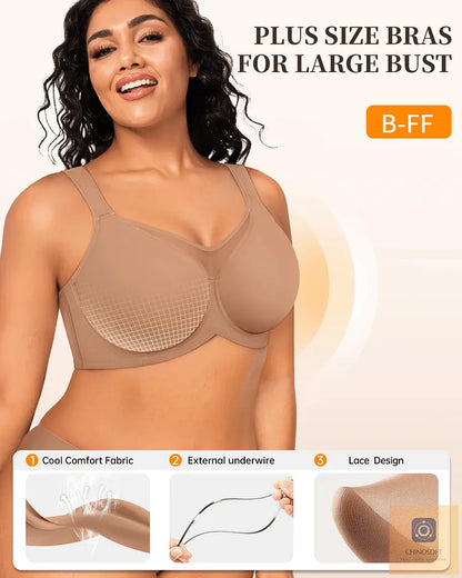 Selina Vaire™ Elegant Full Coverage Minimizer Bra