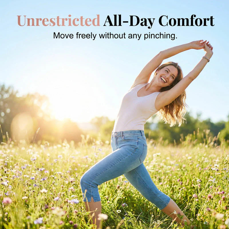 Selvaggia Fasolino™ Breathable Capri Jeans for Effortless Summer Style