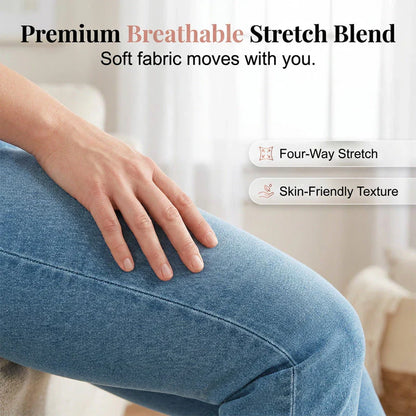 Selvaggia Fasolino™ Breathable Capri Jeans for Effortless Summer Style