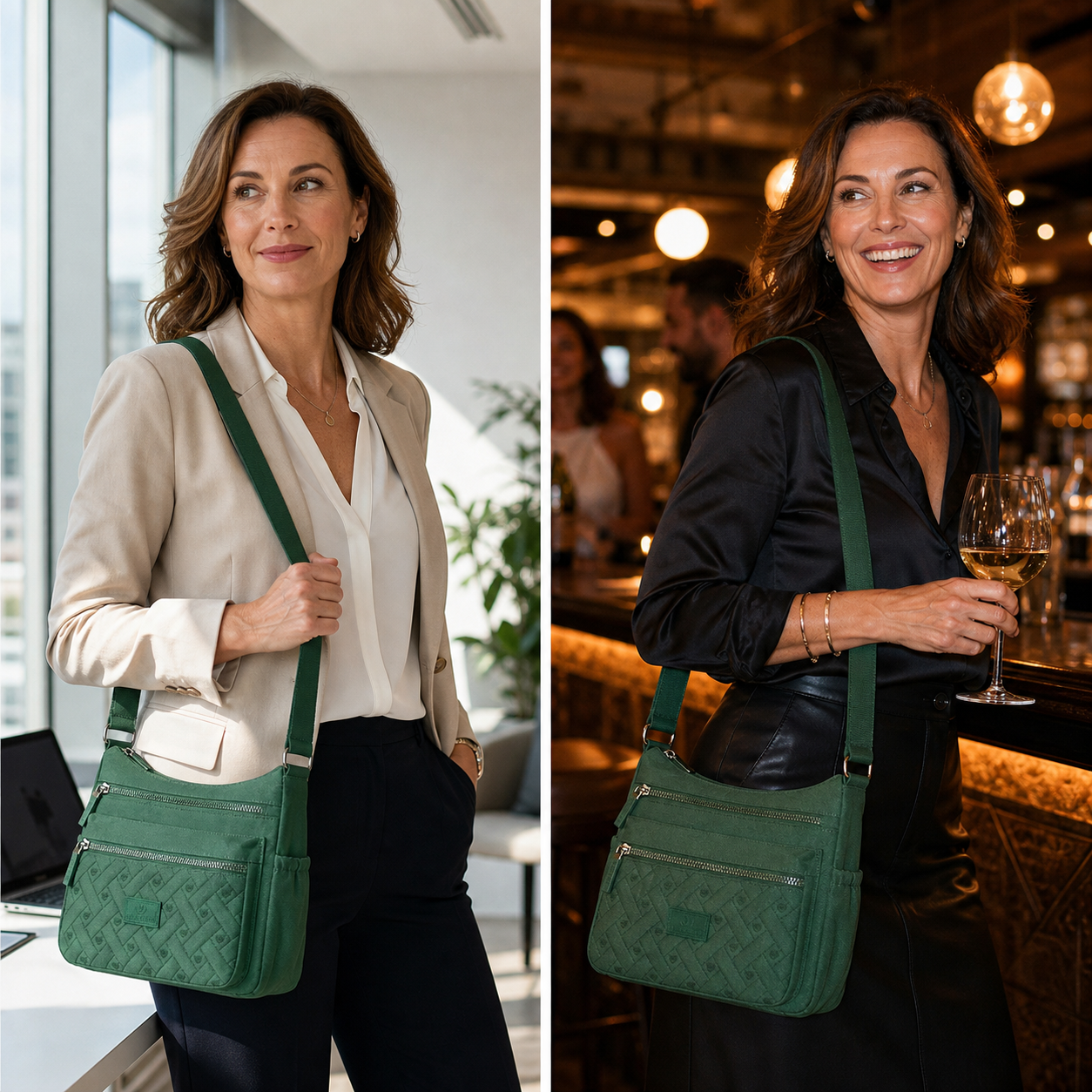 Seraphina Prime™ Versatile Shoulder Bag for Work and Evenings