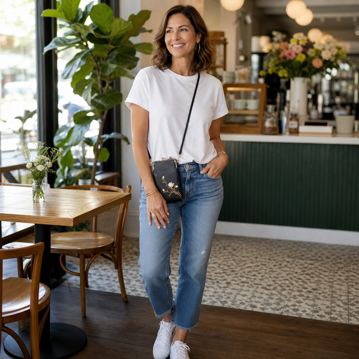 Seraphine Lux™ Compact Crossbody Wallet for Everyday Essentials