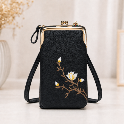 Seraphine Lux™ Compact Crossbody Wallet for Everyday Essentials