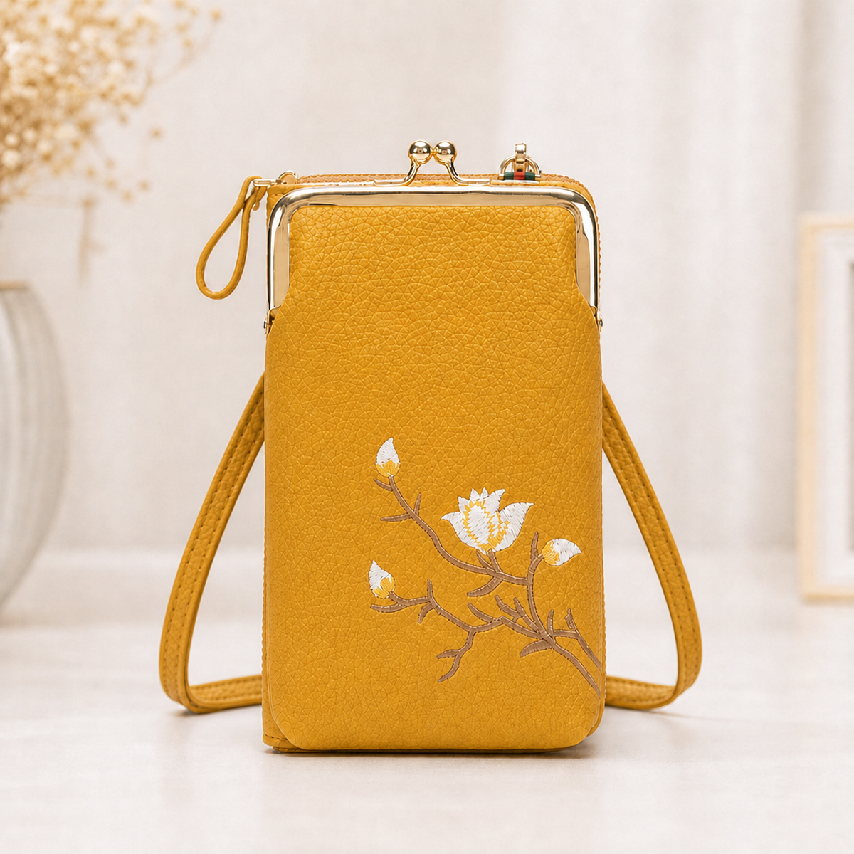 Seraphine Lux™ Compact Crossbody Wallet for Everyday Essentials