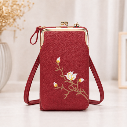 Seraphine Lux™ Compact Crossbody Wallet for Everyday Essentials