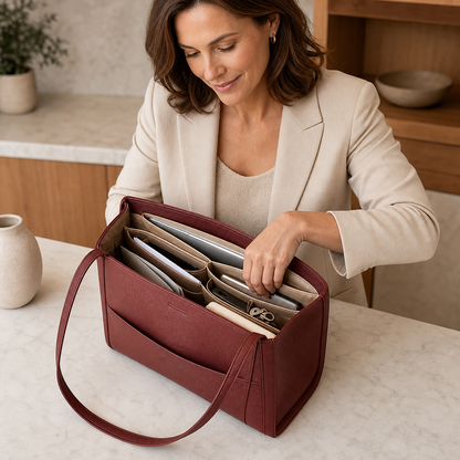 Seraphine Vale™ Spacious Everyday Tote for Organized Days
