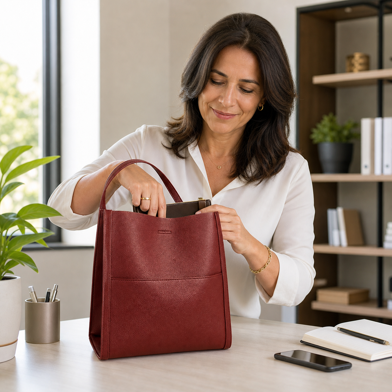 Seraphine Vale™ Spacious Everyday Tote for Organized Days