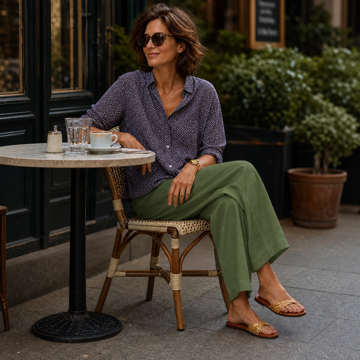 Sergia Favaretto™ Breathable Pants for Effortless Summer Style