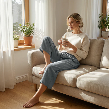 Severina Felici™ Breathable Capri Pants for Effortless Everyday Comfort
