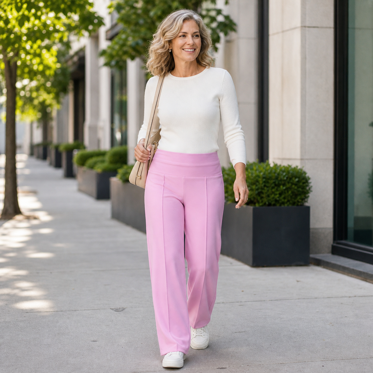 Shapelina™ Straight Leg Pants for Everyday Comfort