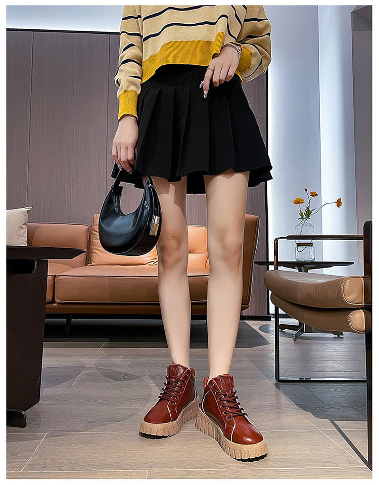 Helena Fashroa™️ Supportive, comfortable shoes with a high sole