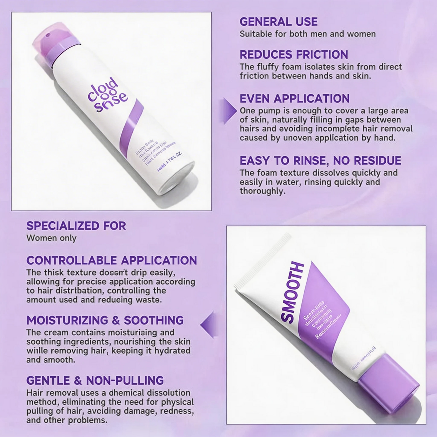 SilkiZone Pro+™ Gentle Bikini Hair Removal Cream