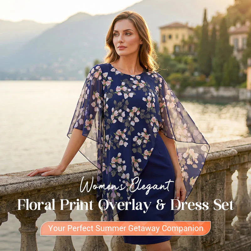 Silvana Silvana Ferraro Matching Floral Outfit - main front view of the floral two-piece set