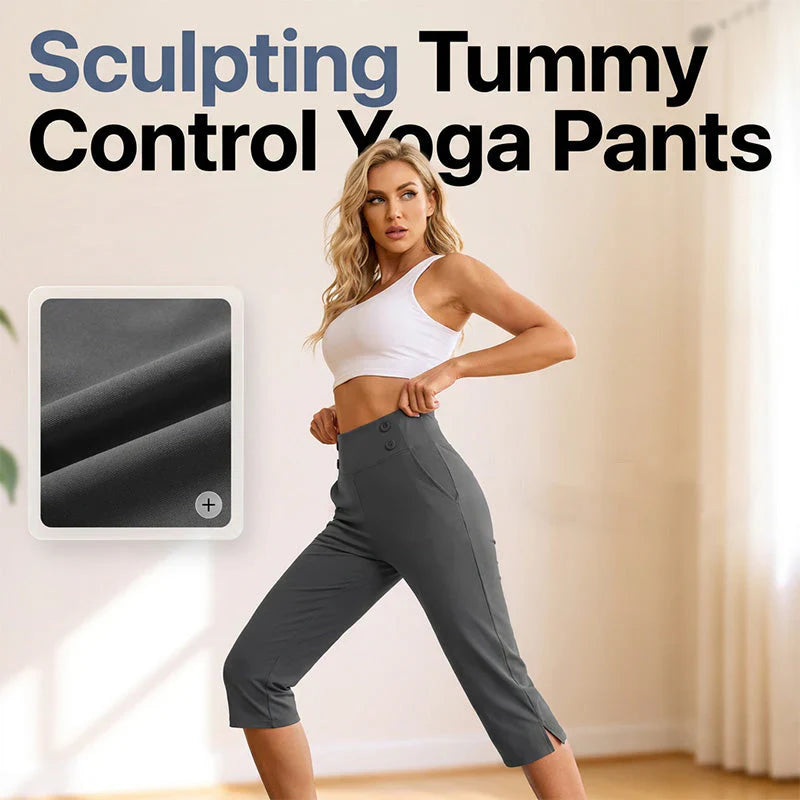 Slimara™ Elegant Yoga Pants with Tummy Control