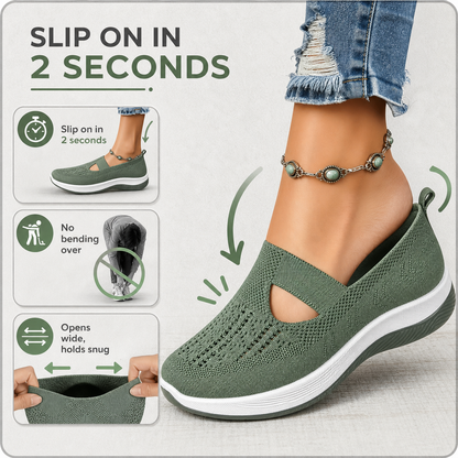 SlipEase™ Cushioned Slip-On Shoes for All-Day Comfort