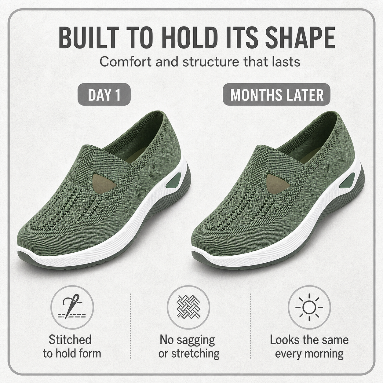 SlipEase™ Cushioned Slip-On Shoes for All-Day Comfort