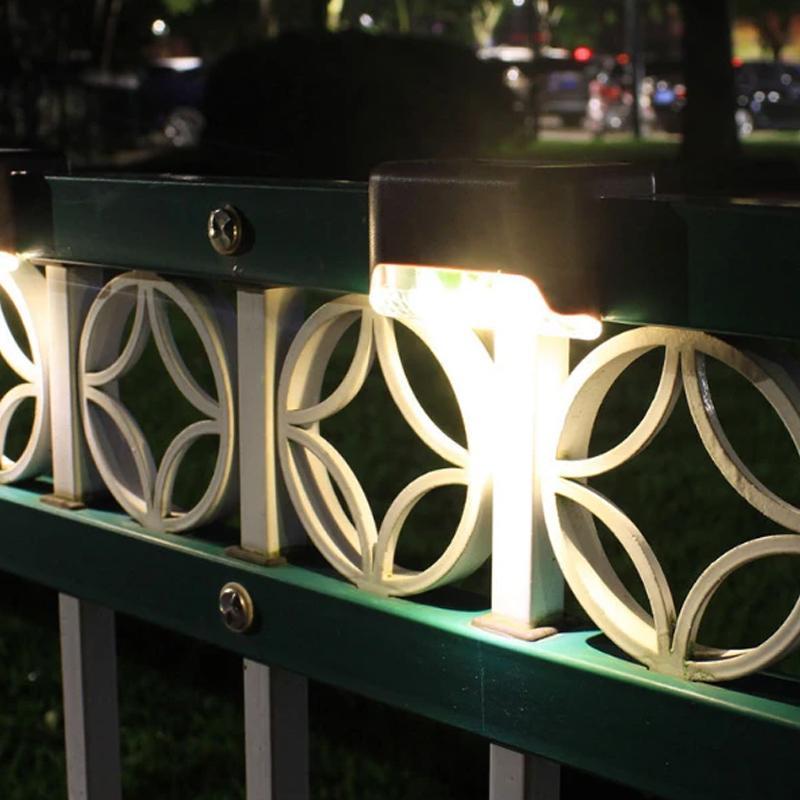 SmartDeck™ Waterproof, multi-functional LED garden lamps powered by solar energy