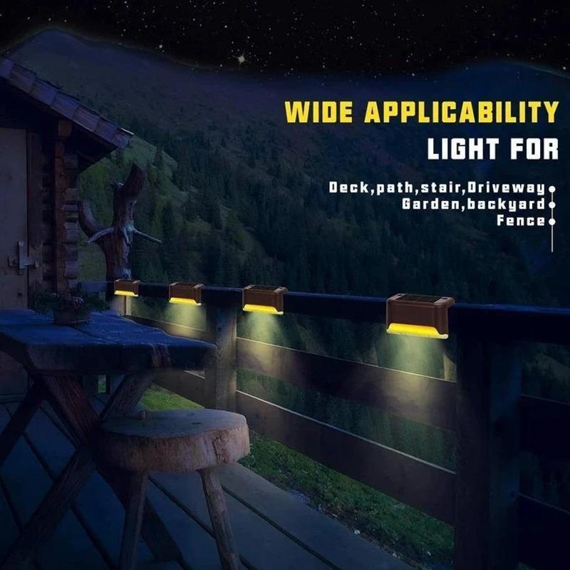 SmartDeck™ Waterproof, multi-functional LED garden lamps powered by solar energy