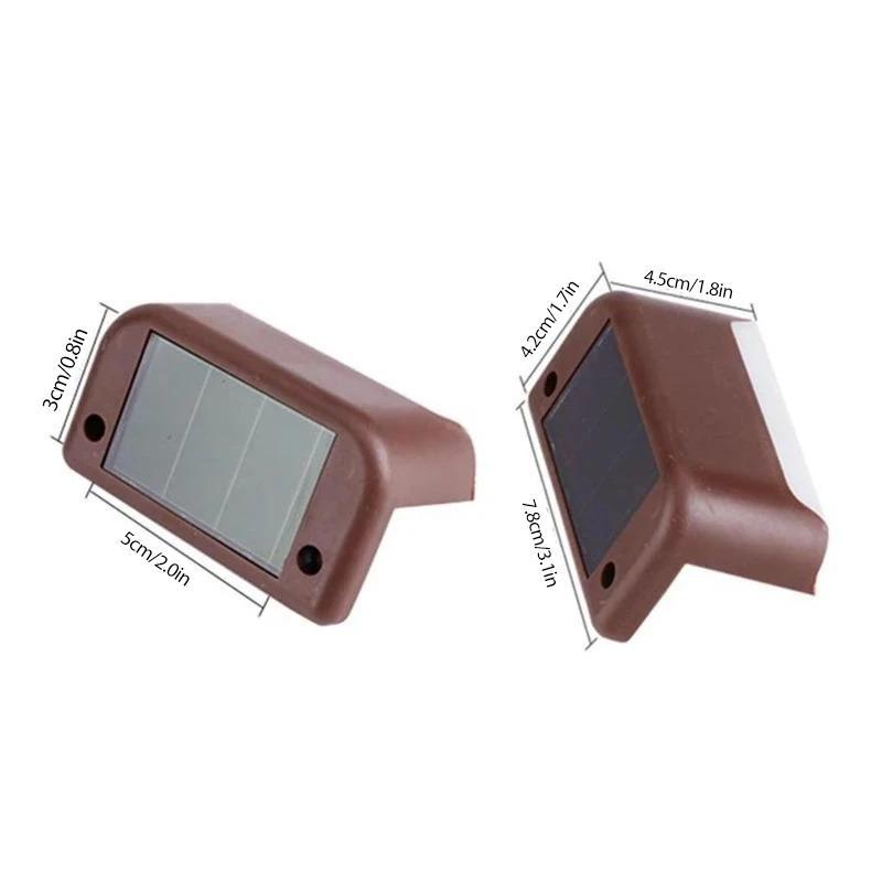 SmartDeck™ Waterproof, multi-functional LED garden lamps powered by solar energy