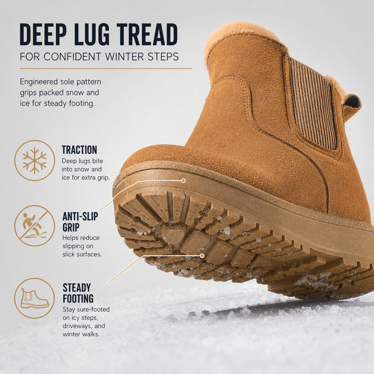 Snowella™ Cozy Winter Boots for Warm, Stylish Days