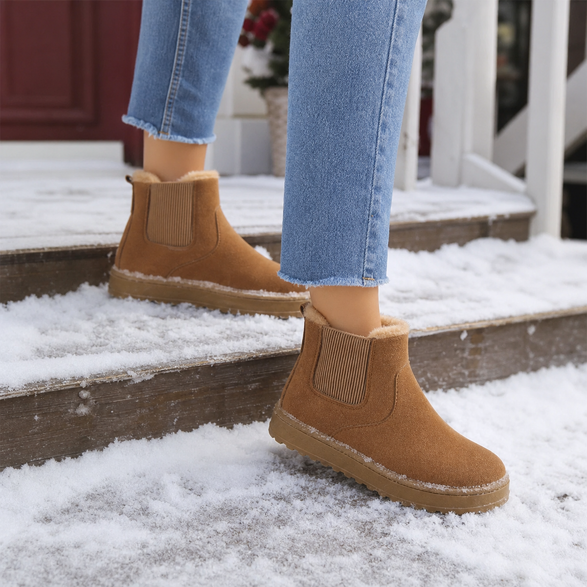 Snowella™ Cozy Winter Boots for Warm, Stylish Days