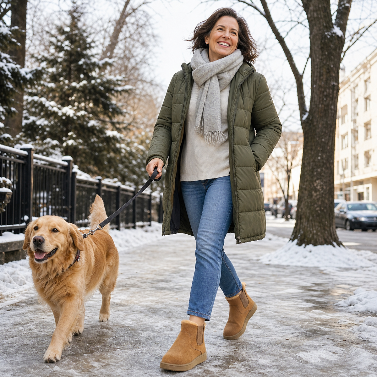 Snowella™ Cozy Winter Boots for Warm, Stylish Days