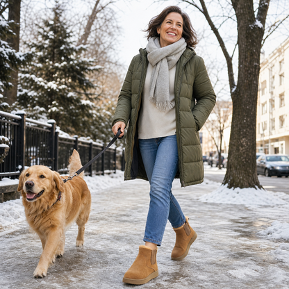 Snowella™ Cozy Winter Boots for Warm, Stylish Days