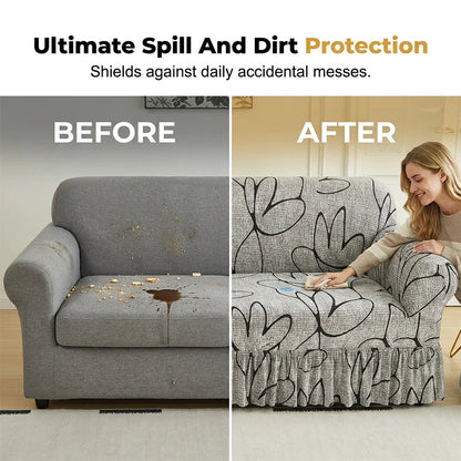 SnugFit Pro™ Stretch Sofa Cover for an Instant Room Makeover