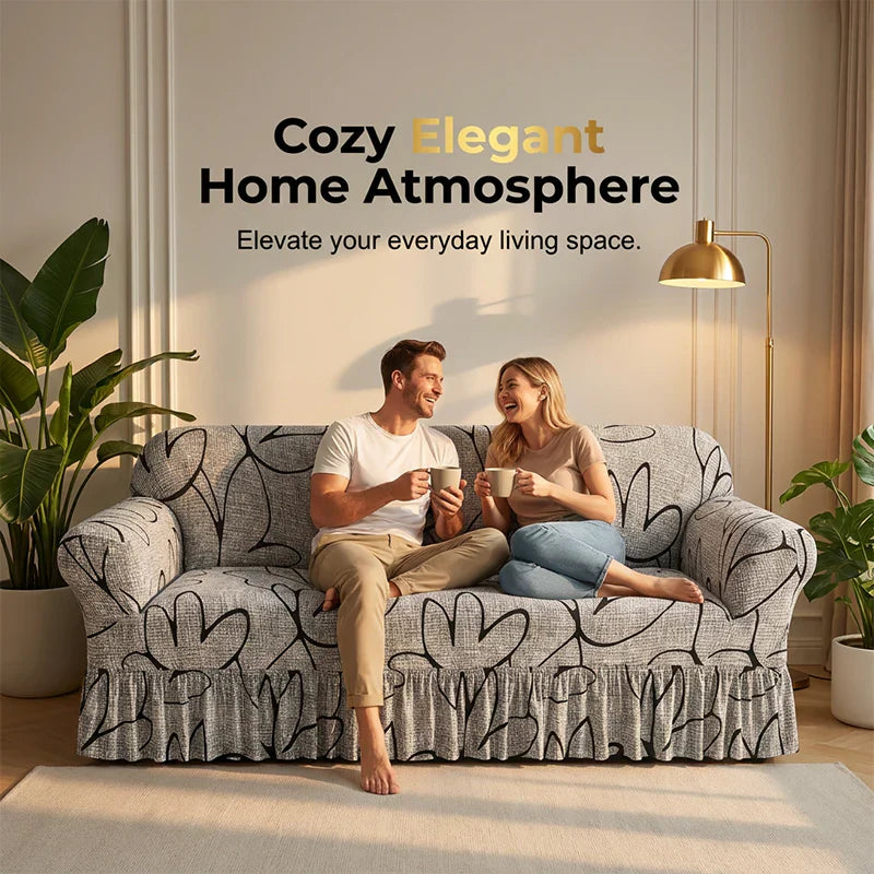 SnugFit Pro™ Stretch Sofa Cover for an Instant Room Makeover