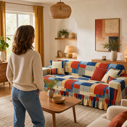 SnugFit Pro™ Stretch Sofa Cover for an Instant Room Makeover